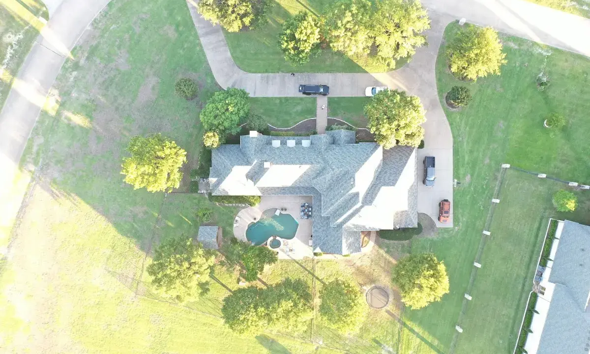 New shingle roof installation on a home in Lexington Park